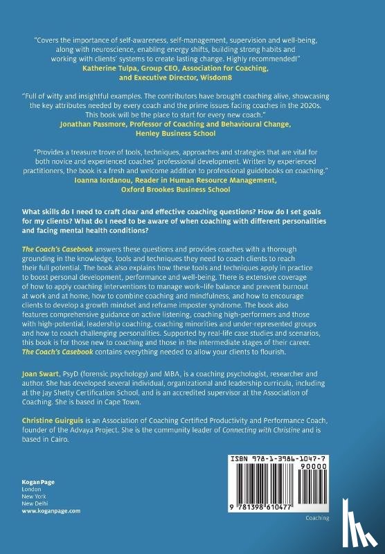  - The Coach's Casebook