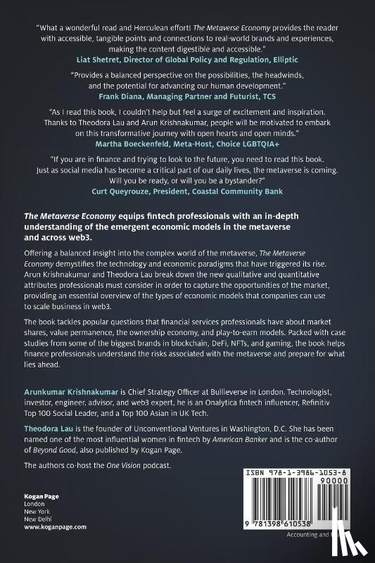 Krishnakumar, Arunkumar (Chief Growth Officer), Lau, Theodora - The Metaverse Economy