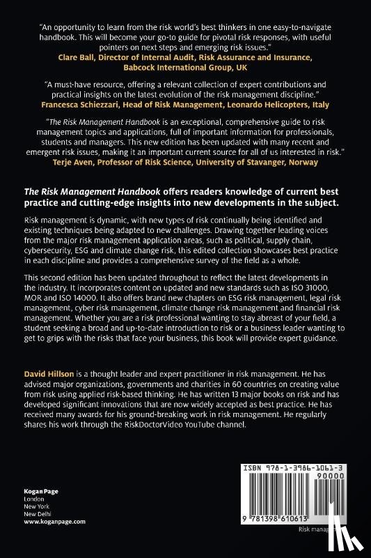  - The Risk Management Handbook