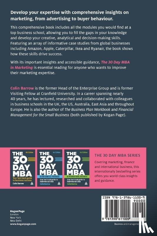 Barrow, Colin - The 30 Day MBA in Marketing