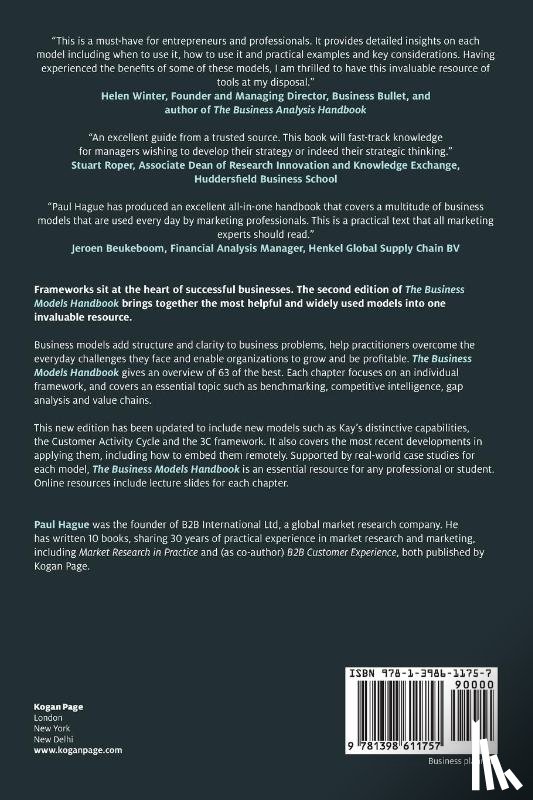 Hague, Paul - The Business Models Handbook