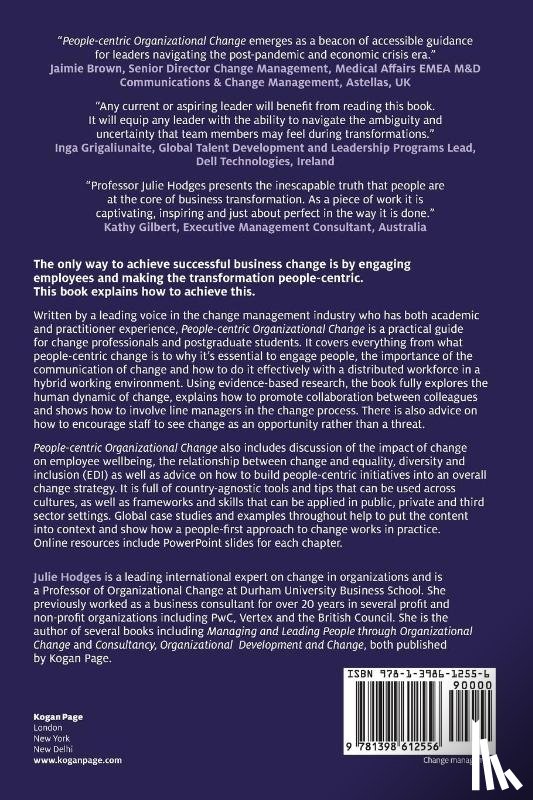 Hodges, Professor Julie - People-centric Organizational Change
