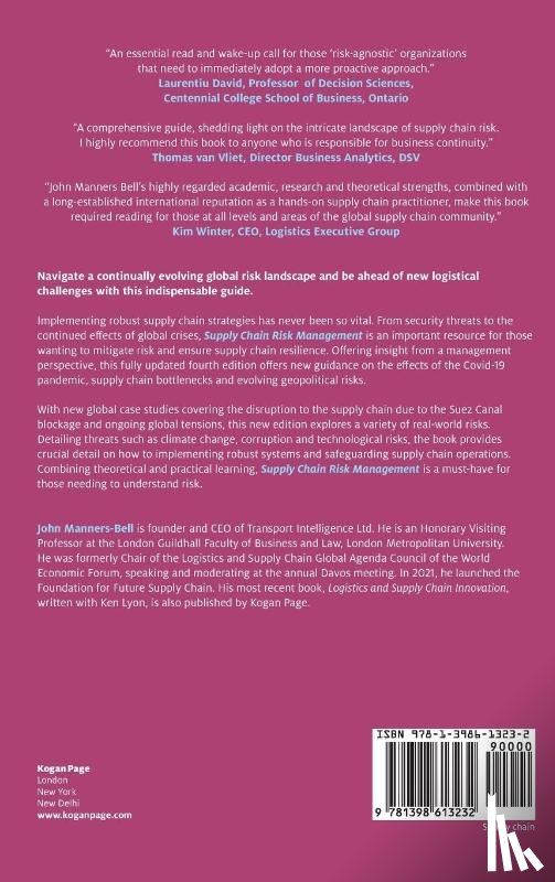 Manners-Bell, John - Supply Chain Risk Management