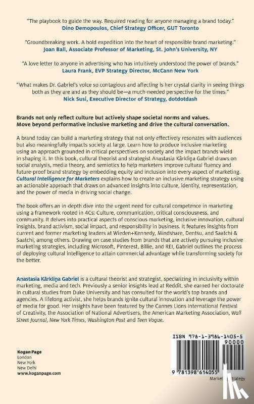 Gabriel, Anastasia Karklina (Senior Lead of Global Insights - Cultural Intelligence for Marketers