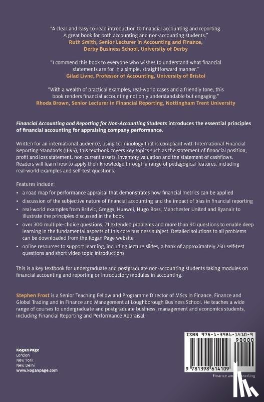 Frost, Stephen - Financial Accounting and Reporting for Non-Accounting Students