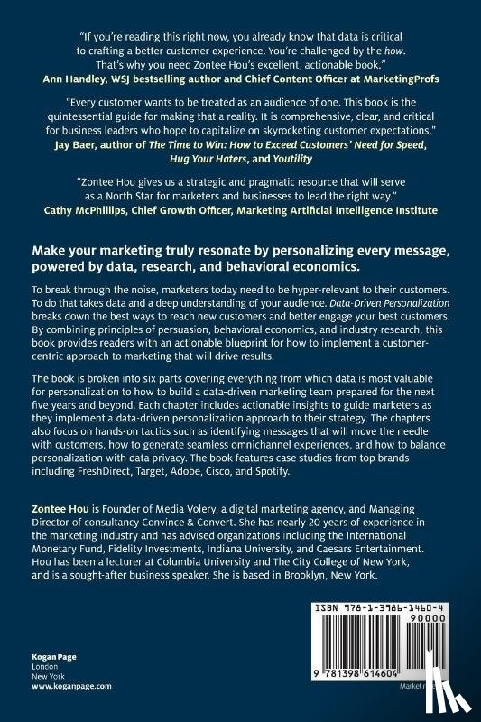 Hou, Zontee (Founder of Media Volery and Director of Strategy) - Data-Driven Personalization