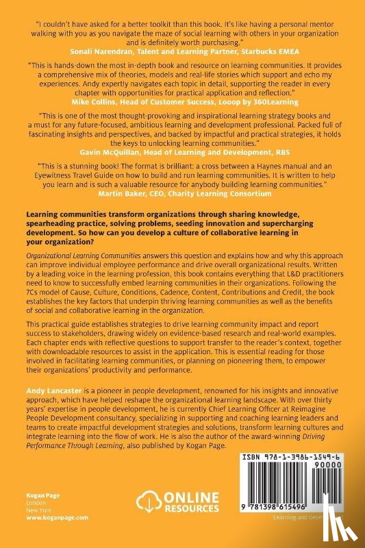 Lancaster, Andy - Organizational Learning Communities