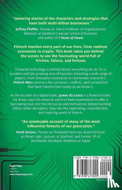 Costa, James da - Fintech Wars