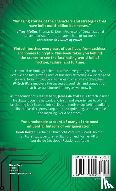 Costa, James da - Fintech Wars