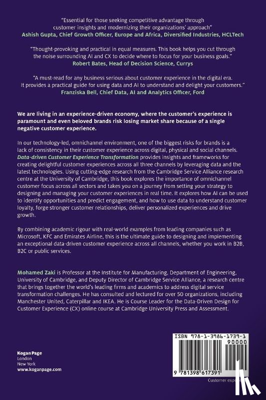 Zaki, Mohamed - Data-Driven Customer Experience Transformation