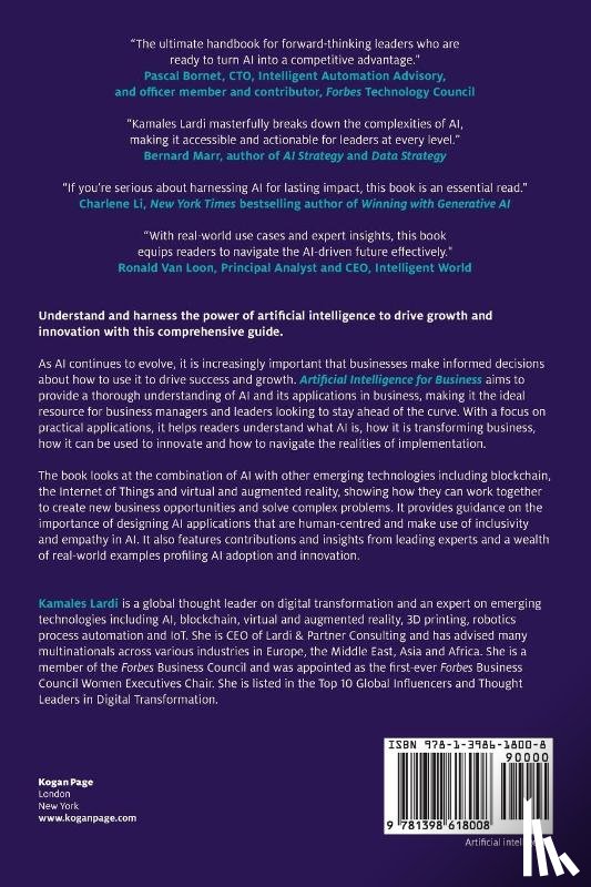 Lardi, Kamales - Artificial Intelligence for Business