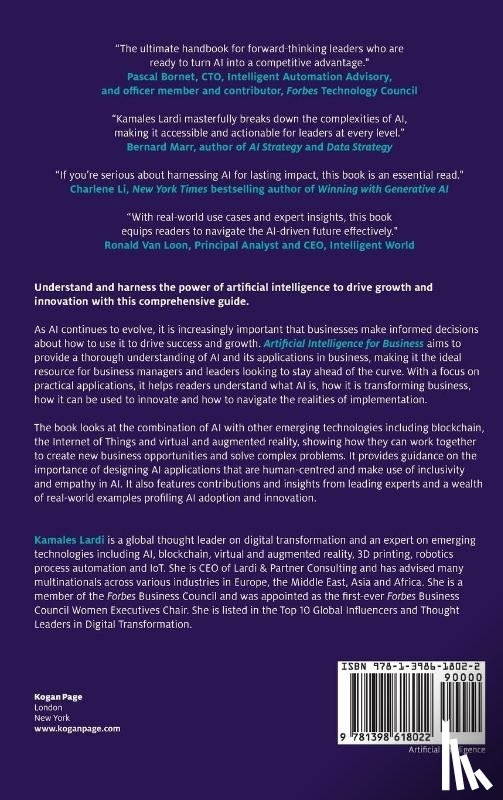 Lardi, Kamales - Artificial Intelligence for Business
