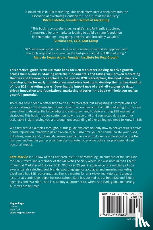 Mackie, Kate - B2B Marketing Fundamentals