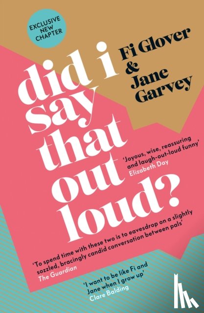 Glover, Fi, Garvey, Jane - Did I Say That Out Loud?