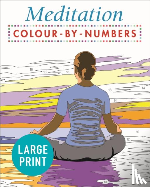 Woodroffe, David - Large Print Meditation Colour by Numbers