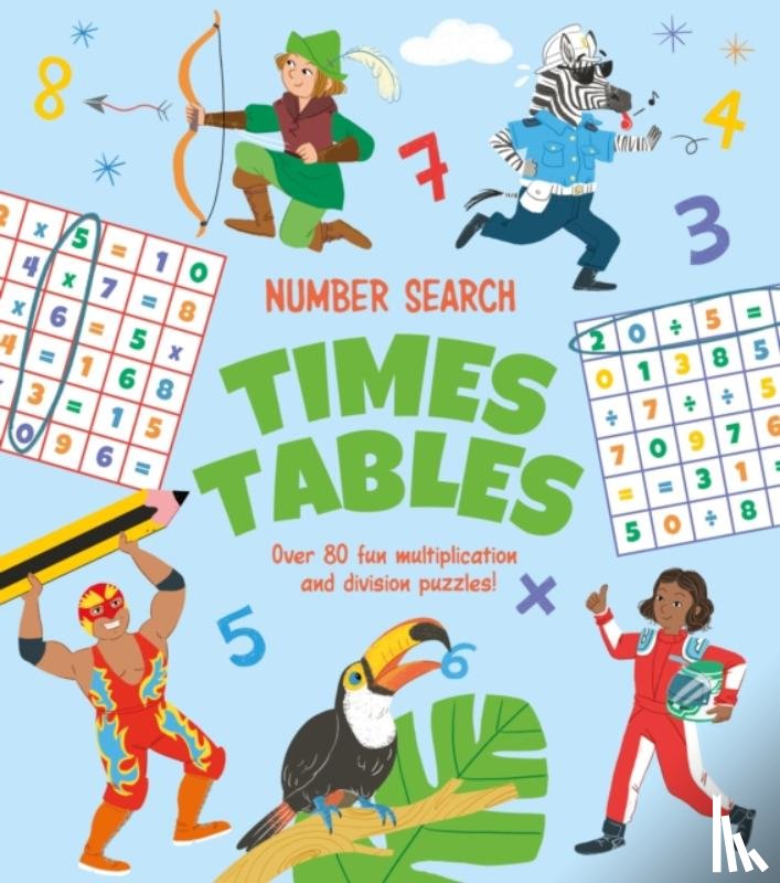 Savery, Annabel - Number Search: Times Tables