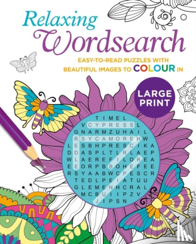 Saunders, Eric - Relaxing Large Print Wordsearch