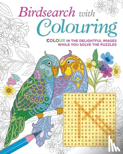 Saunders, Eric - Birdsearch with Colouring