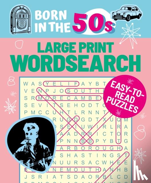 Saunders, Eric - Born in the 50s Large Print Wordsearch