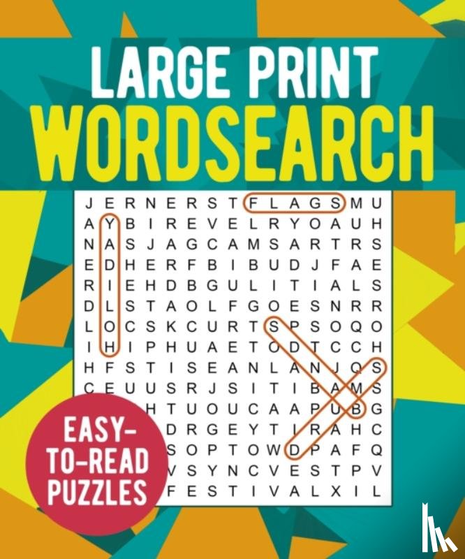 Saunders, Eric - Large Print Wordsearch