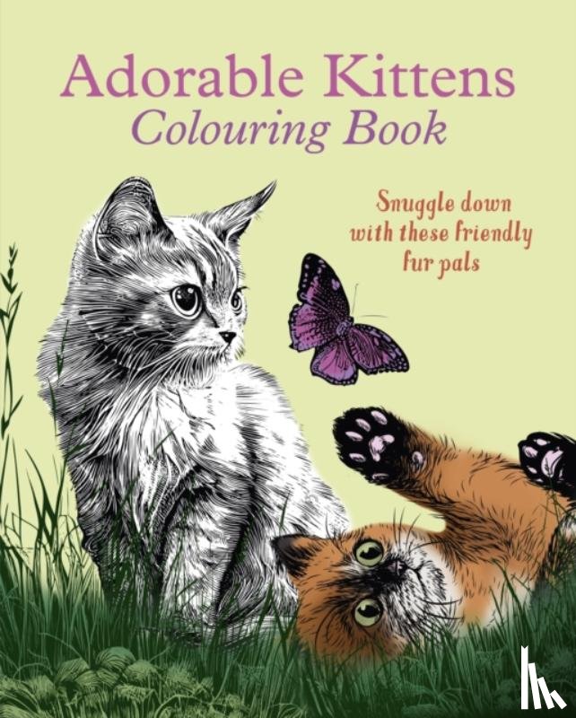 Willow, Tansy - Adorable Kittens Colouring Book