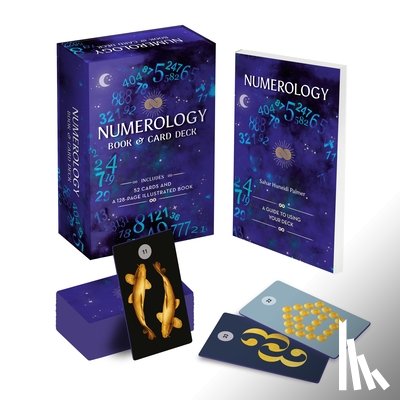 Palmer, Sahar Huneidi - Numerology Book & Card Deck: Includes 52 Cards and a 128-Page Illustrated Book [With Guide Book]