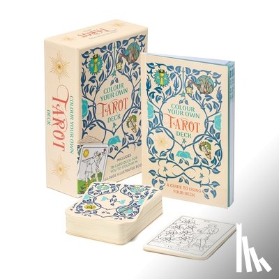 Ekrek, Alice - Color Your Own Tarot Book & Card Deck: Includes 78 Cards to Color in and a 64-Page Book