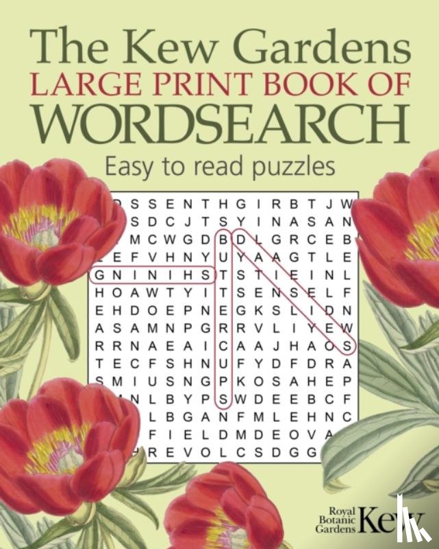 Saunders, Eric - The Kew Gardens Large Print Book of Wordsearch