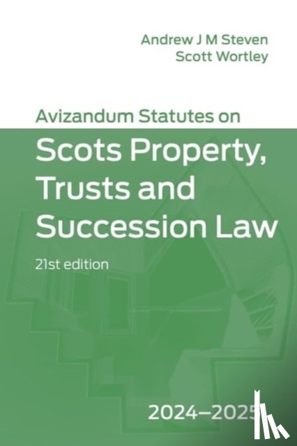  - Avizandum Statutes on Scots Property, Trusts and Succession Law