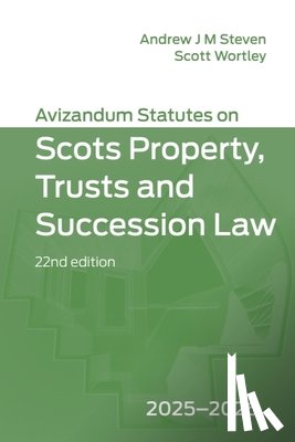  - Avizandum Statutes on Scots Property, Trusts and Succession Law