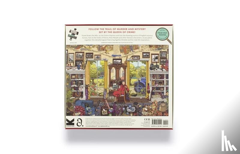 Agatha Christie Ltd - The World of Agatha Christie 1000-Piece Jigsaw: 1000-Piece Jigsaw with 90 Clues to Spot