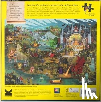 Rigby, Natalie, Johns, Tony - WORLD OF KING ARTHUR 1000 PIEC