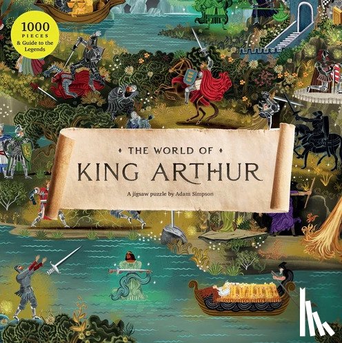 Rigby, Natalie, Johns, Tony - WORLD OF KING ARTHUR 1000 PIEC