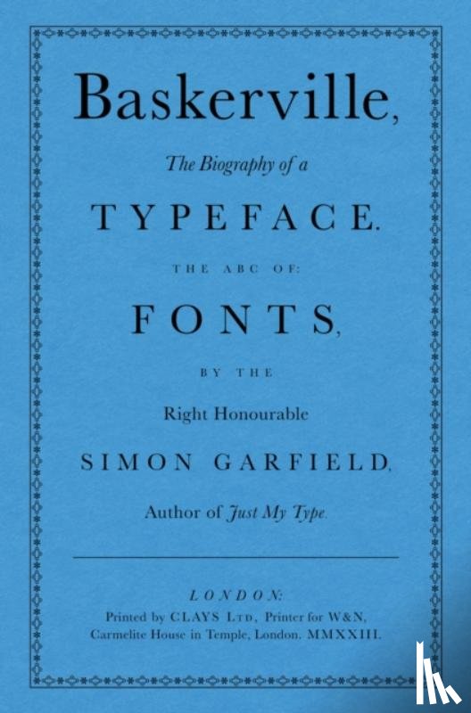 Garfield, Simon - Baskerville