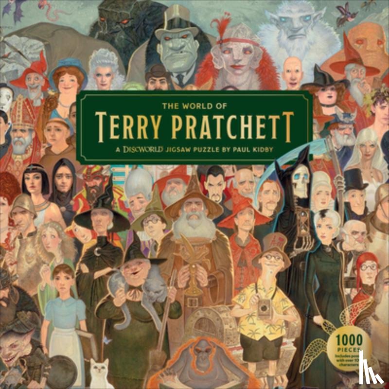 Pratchett, Terry - The World of Terry Pratchett 1000 Piece Puzzle: A Discworld Jigsaw by Paul Kidby