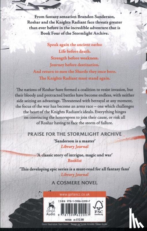 Sanderson, Brandon - Rhythm of War