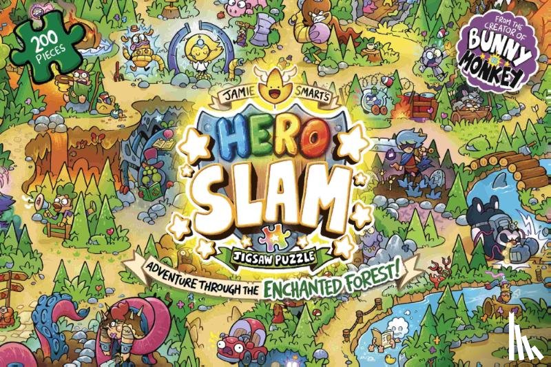  - Jamie Smart's Hero Slam Jigsaw Puzzle