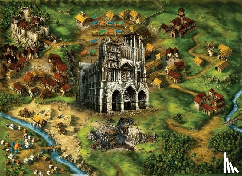 Follett, Ken - Ken Follett: The Kingsbridge 1000-piece jigsaw puzzle