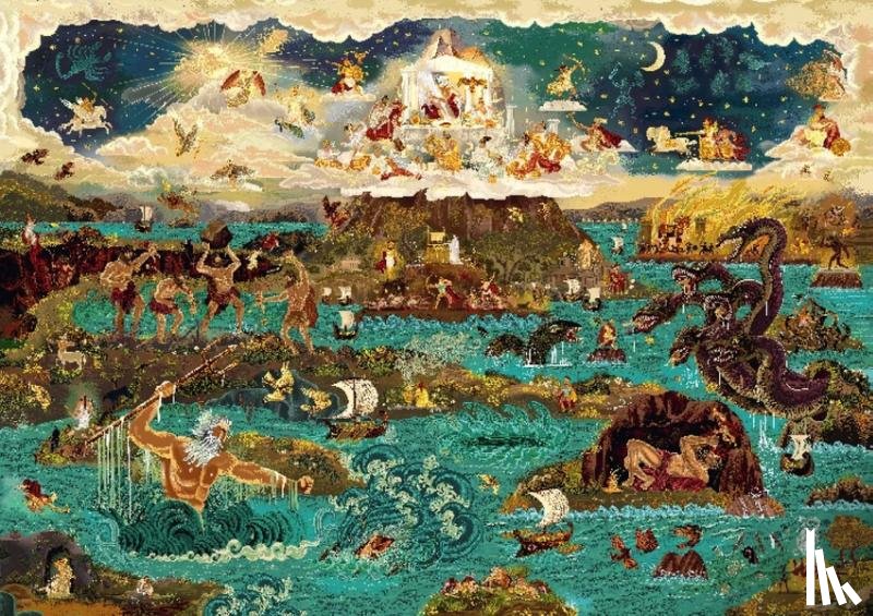 Simpson, Adam - The World of the Odyssey & Other Greek Myths: A 1000-Piece Jigsaw Puzzle by Adam Simpson