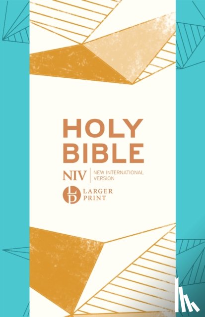 Version, New International - NIV Larger Print Personal Teal Soft-Tone Bible