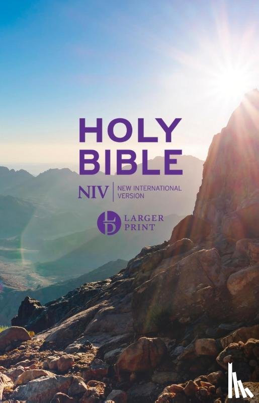 Version, New International - NIV Larger Print Personal Value Hardback Bible