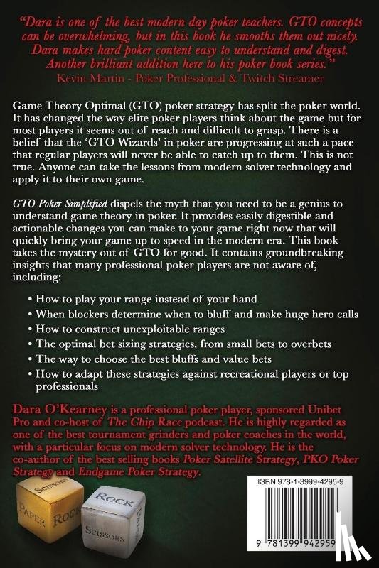 O'Kearney, Dara, Carter, Barry - GTO Poker Simplified