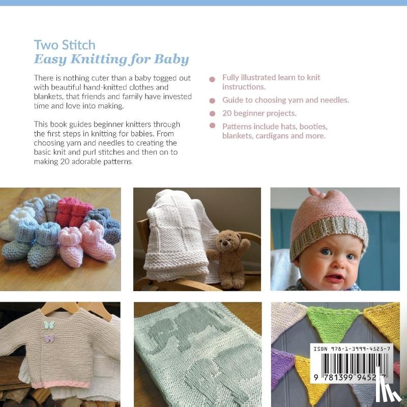 Veal, Lindsay - Two Stitch Easy Knitting for Baby