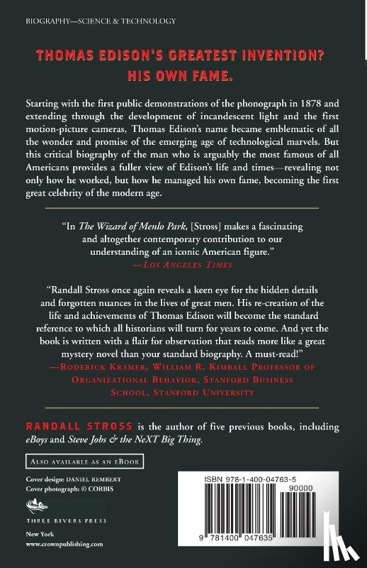 Stross, Randall E. - The Wizard of Menlo Park