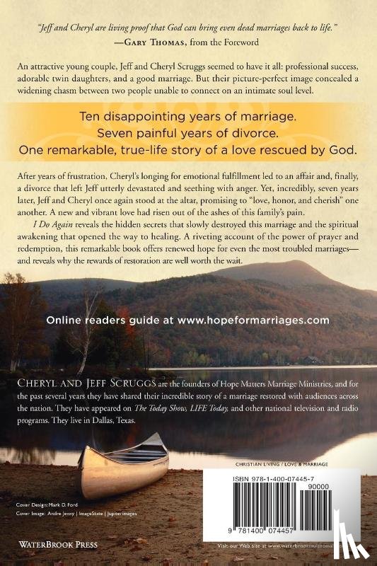 Scruggs, Cheryl, Scruggs, Jeff - I Do Again