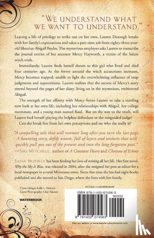 Meissner, Susan - The Shape of Mercy
