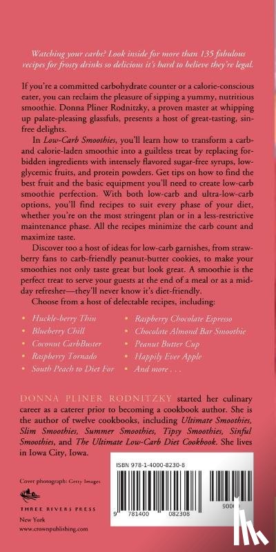 Rodnitzky, Donna Pliner - Low-Carb Smoothies