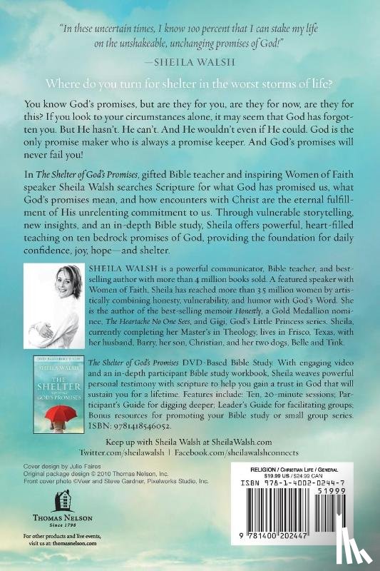 Walsh, Sheila - The Shelter of God's Promises