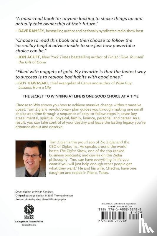 Tom Ziglar - Choose to Win