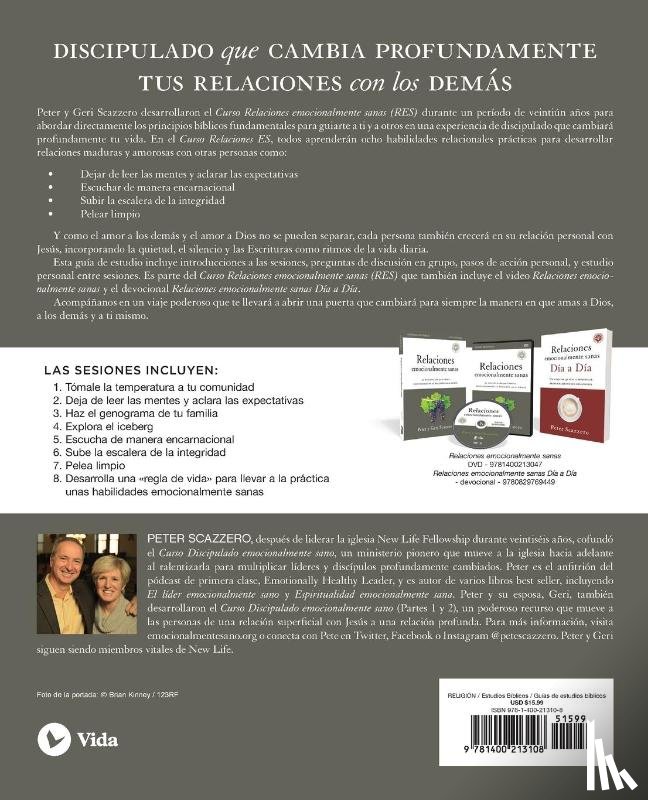 Scazzero, Peter, Scazzero, Geri - Relaciones emocionalmente sanas – Guia de estudio